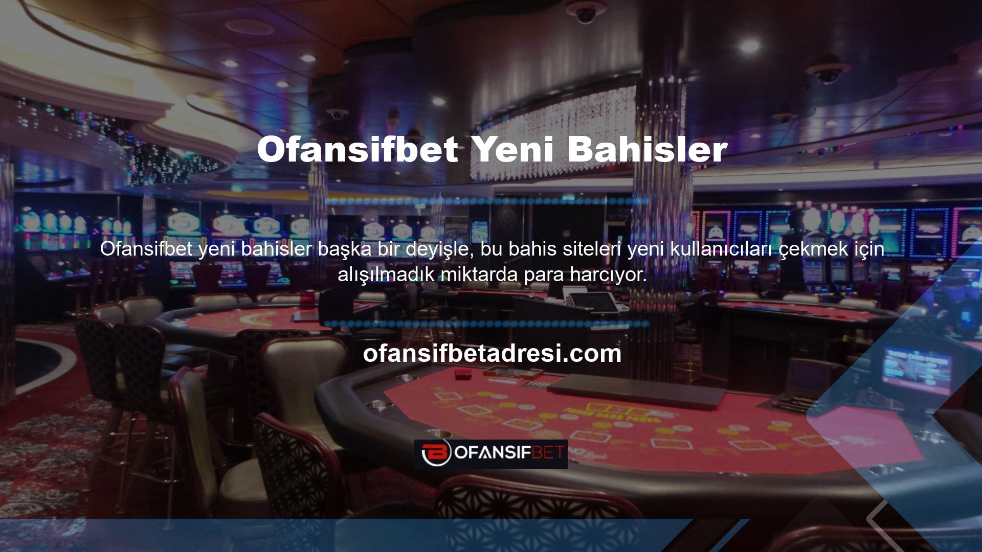 Bununla birlikte, Ofansifbet sitesi gibi sitelerin dezavantajları vardır ve makalenin başında belirtildiği gibi, bu dezavantajlar lisans sorunlarından kaynaklanmaktadır